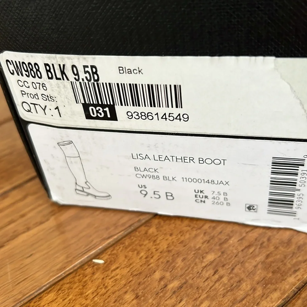 COACH Women's Lisa Leather Over-The-Knee Boots - Picture 7 of 16